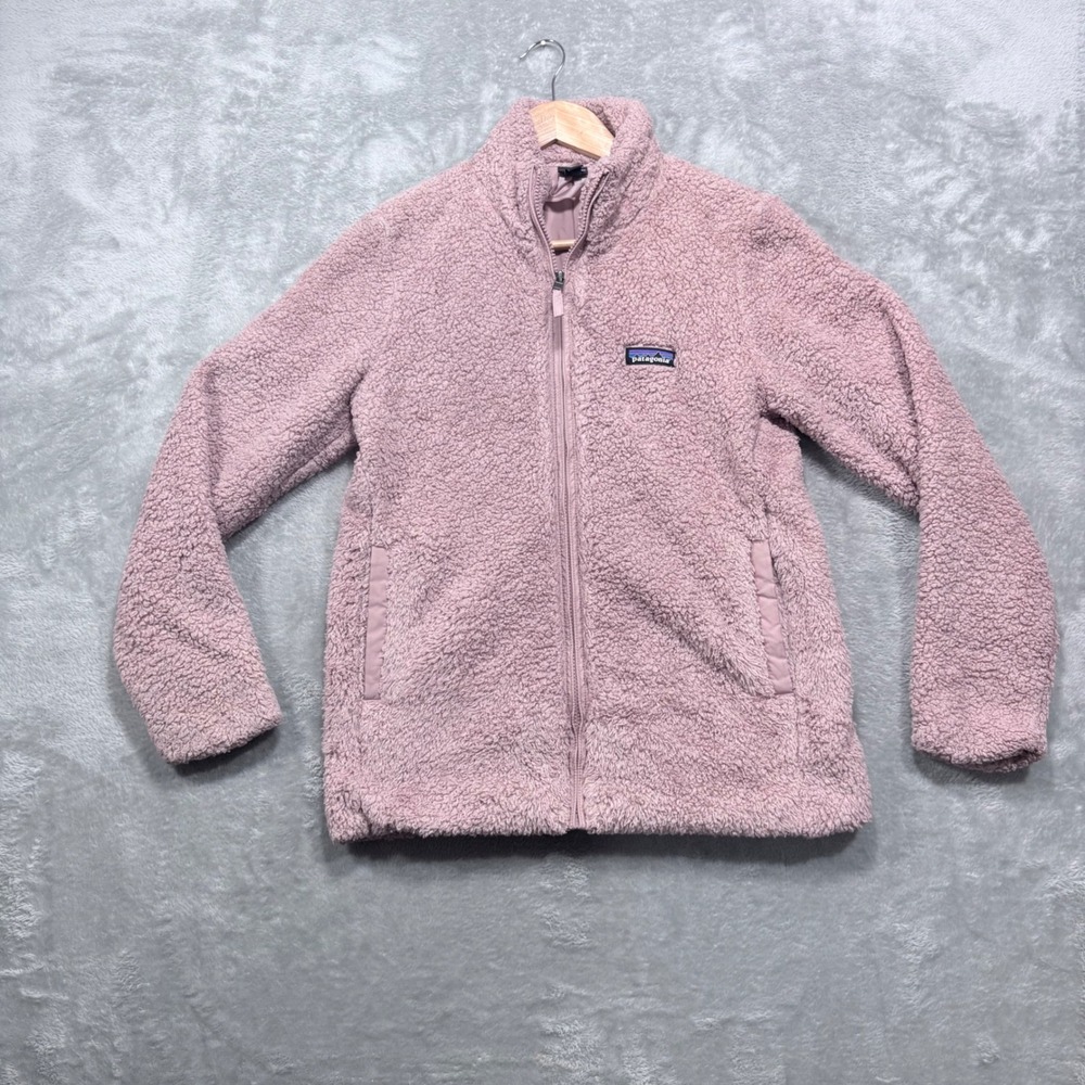 Patagonia Los Gatos Fleece Jacket Womens Small Hazy‎ Purple Full Zip STY25212